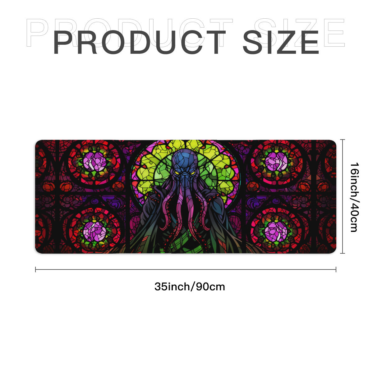 Mindflayer of Stained Glass XL (35x16)