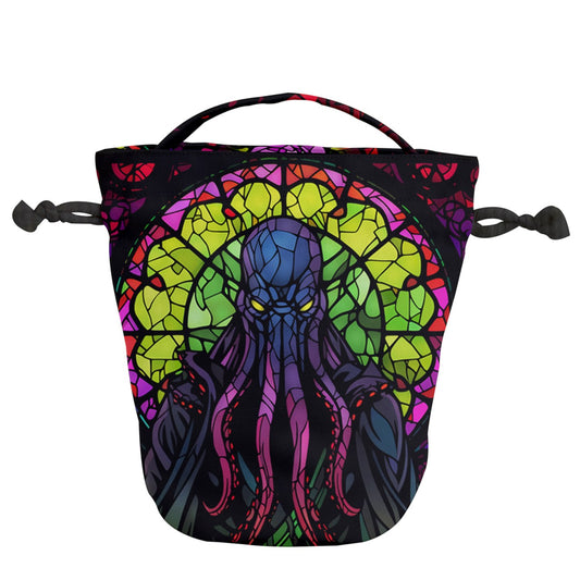 Mindflayer of Stained Glass Deluxe Dice Bag