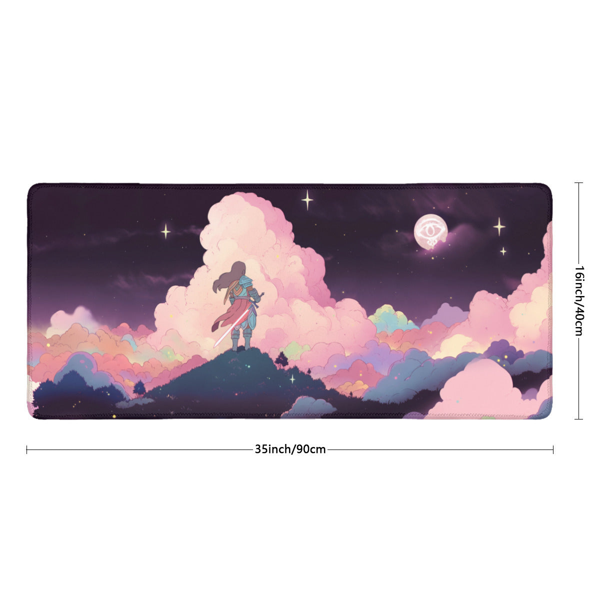 Cloudchaser XL Playmat, Stitched (35x16)