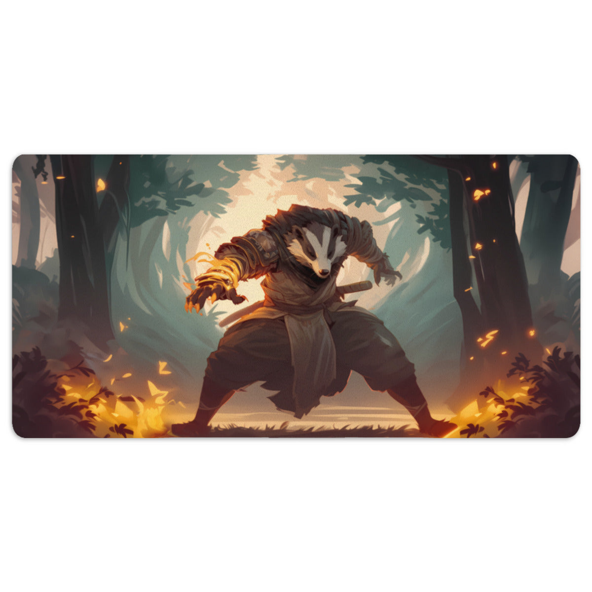 Firestarter Ninja Badger XXL Playmat (40x20)