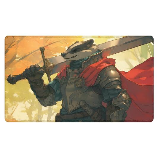 The Badger Lord Standard Playmat, Stitched (24x14)