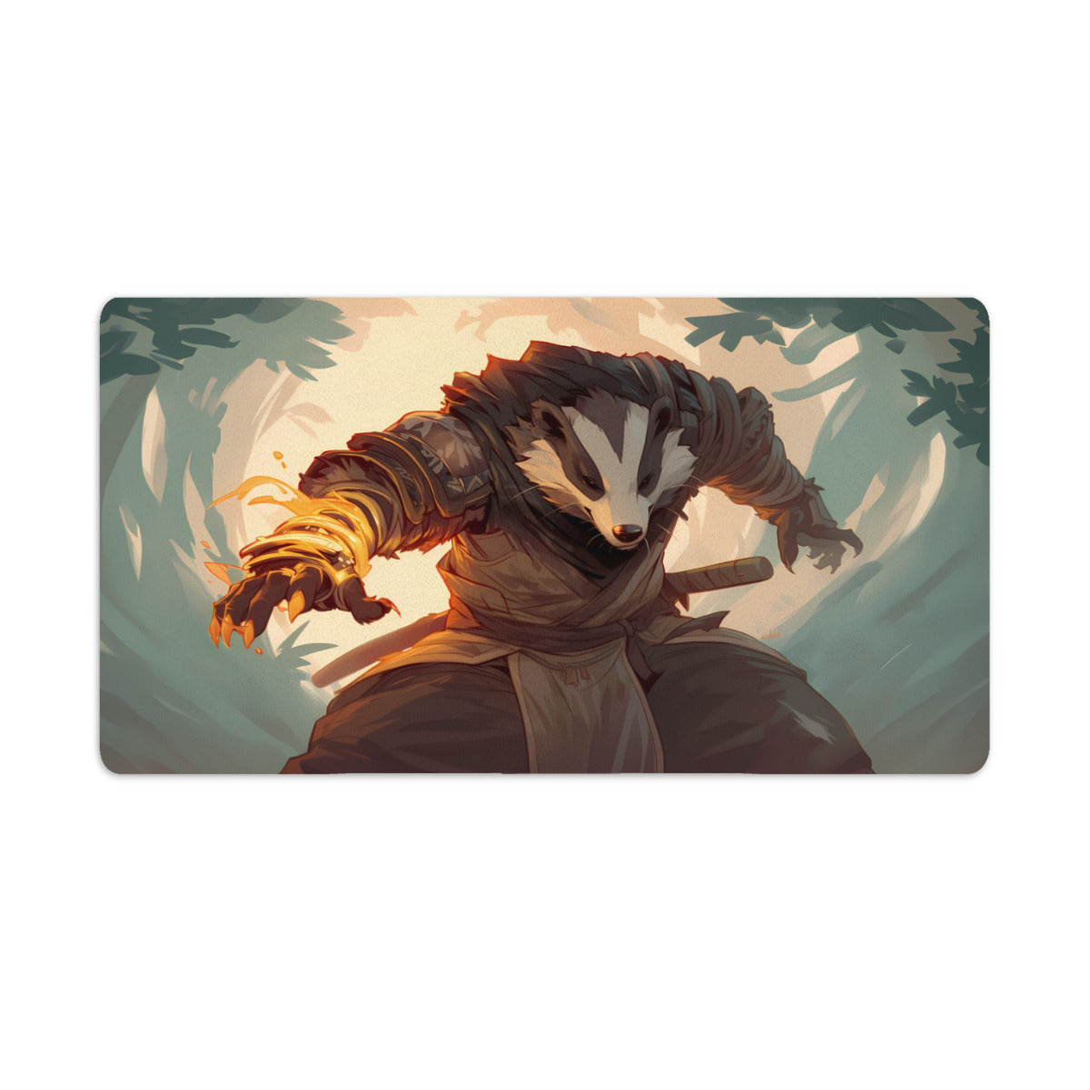 Firestarter Ninja Badger Standard Playmat (24x14)