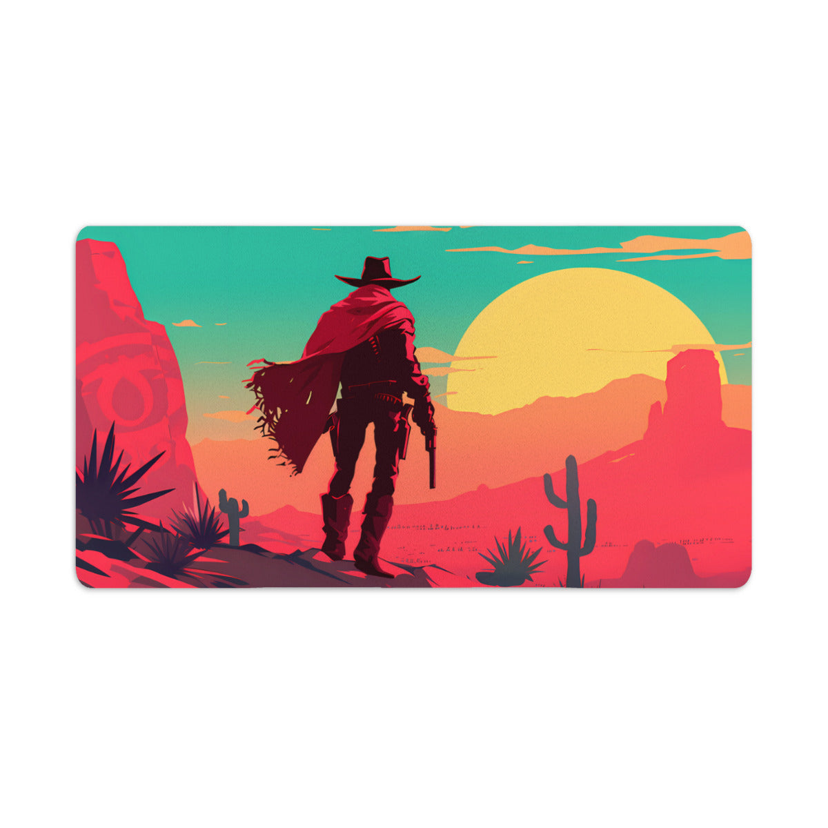 Pistolero Sunrise Standard Playmat (24x14)