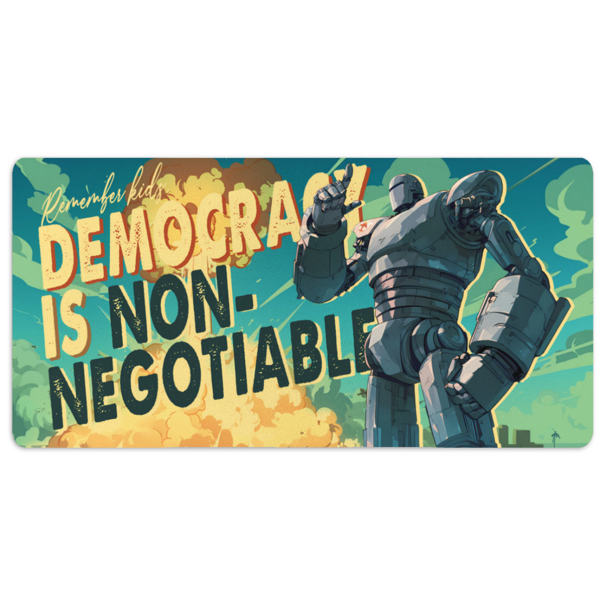 Nuclear-Powered Democracy Robot XXL (40x20)