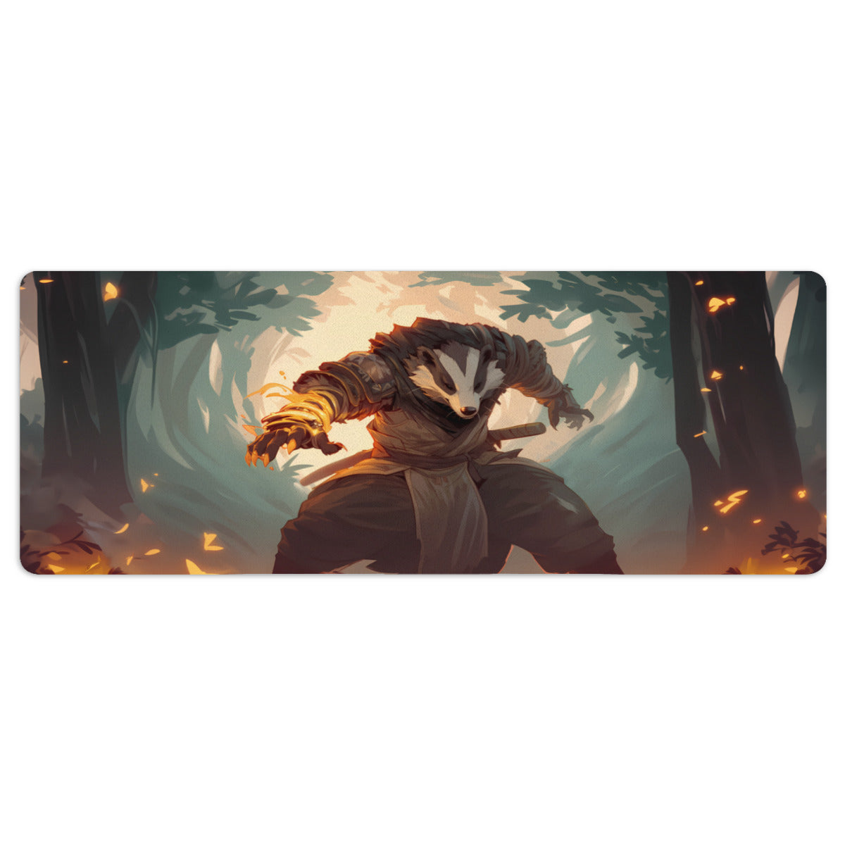 Firestarter Ninja Badger XL Playmat (35x16)