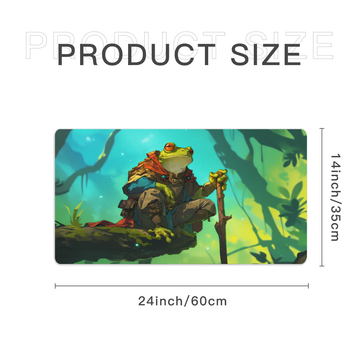 Frog, Rainforest Ranger Standard Playmat (24x14)